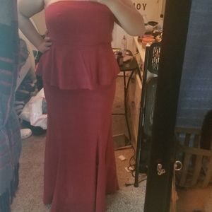 Plus size formal dress